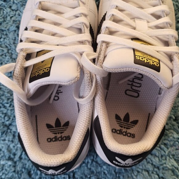 adidas Kids' Grade School Superstar Shoes - Picture 5 of 6